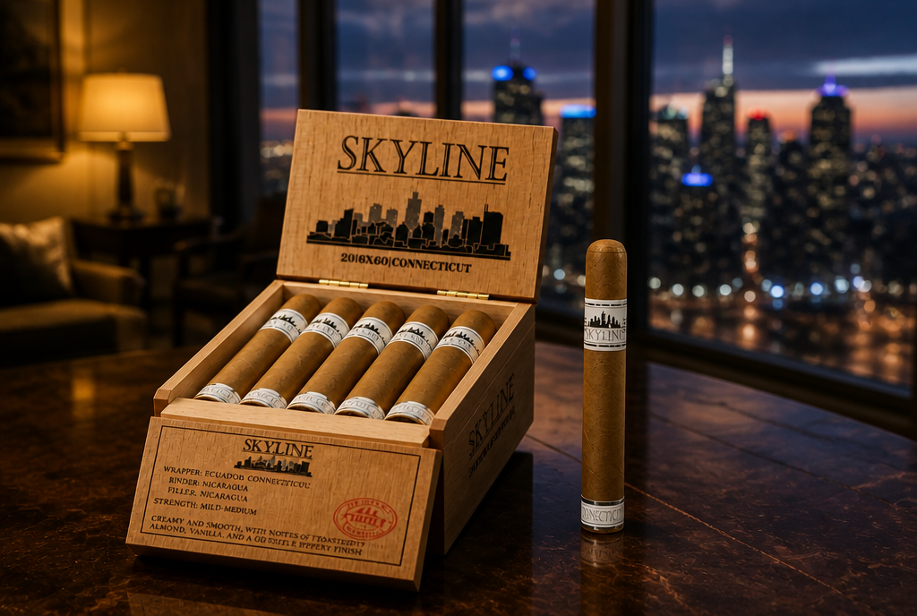 Skyline Connecticut cigar box