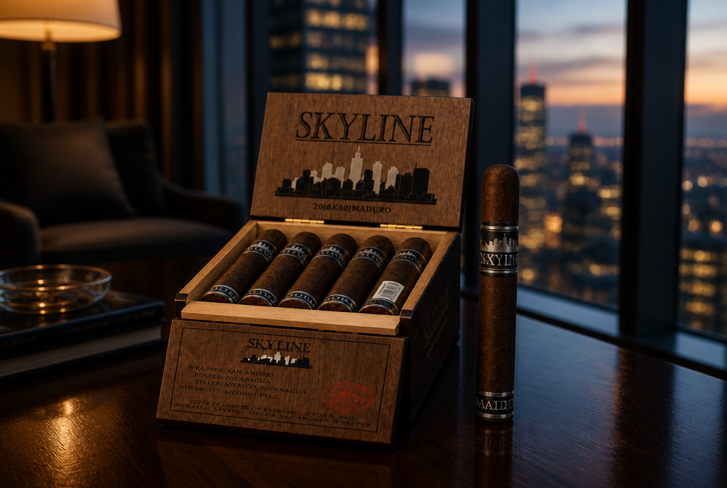 Skyline Maduro cigar box